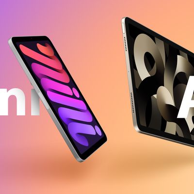 iPad mini AND Air Feature