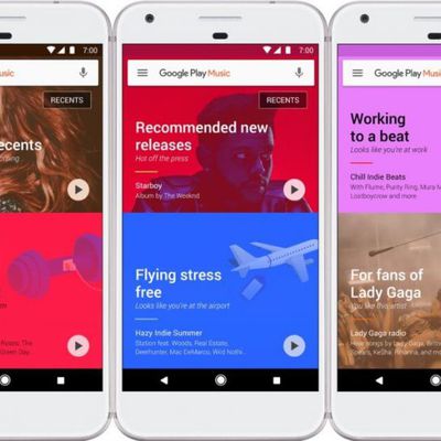 Google Play Music redesign 930x634