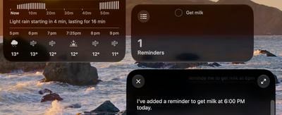 real time widget updates