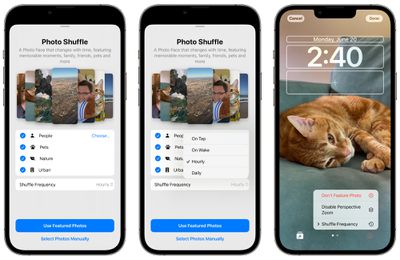 ios 16 lock screen photo shuffle
