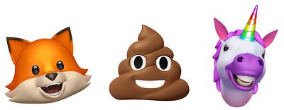 animoji trio