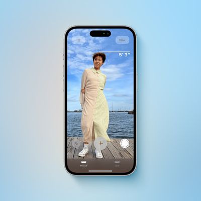 iPhone Measure Height Contact Shadow