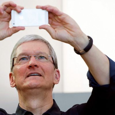 Tim Cook selfie