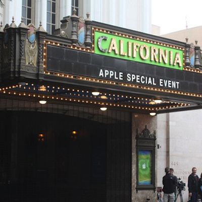 california theatre ipad mini event