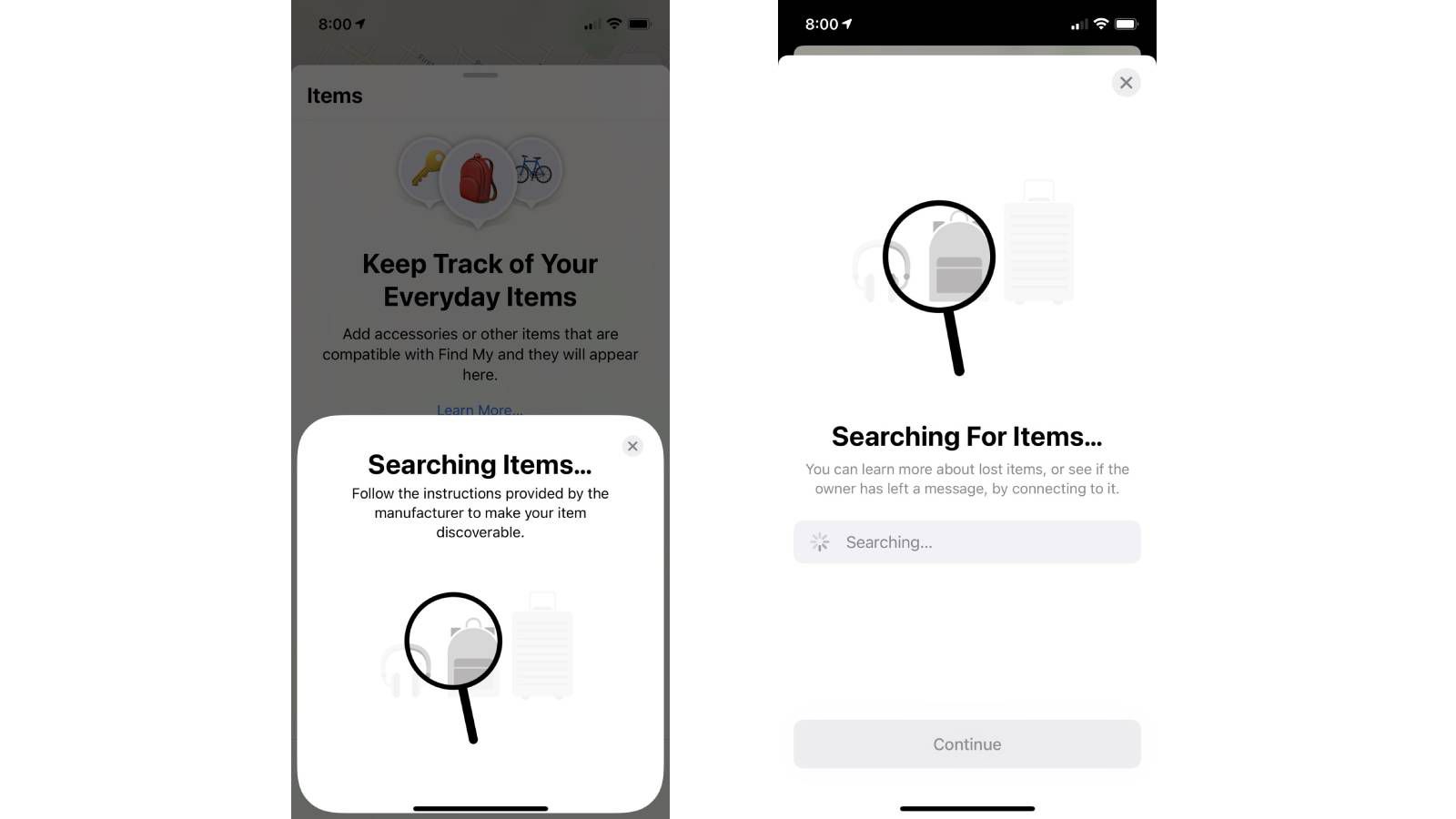 photo of Safari Allows iPhone Users to Enable Hidden 'Items' Tab in 'Find My' App Ahead of AirTags Launch image