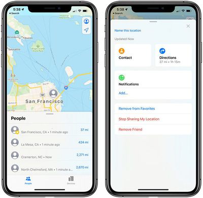 Locate a friend in Find My on iPhone - Apple Support