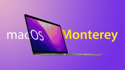 „macOS Monterey“ naudojant MBP funkciją