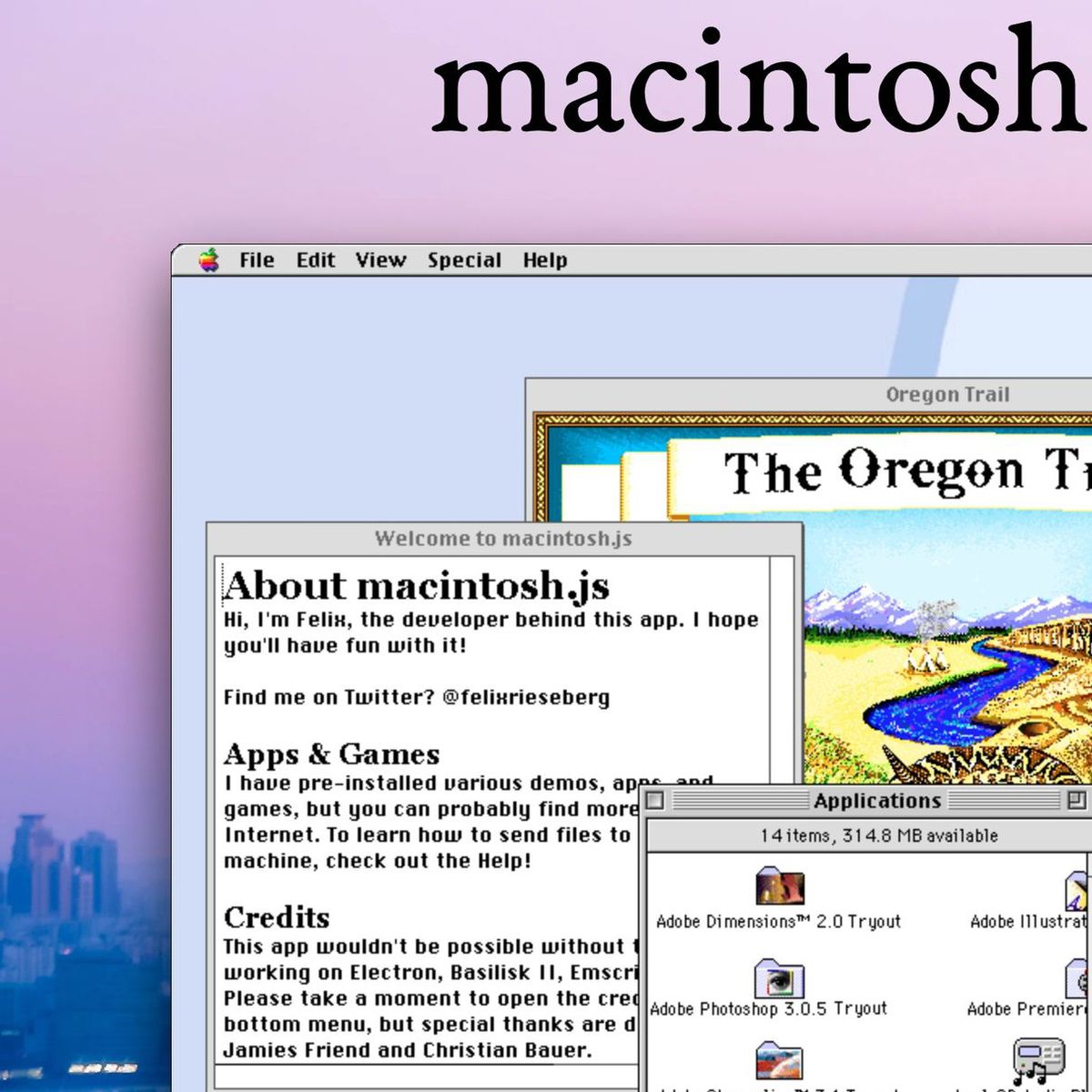 mac os8 emulator