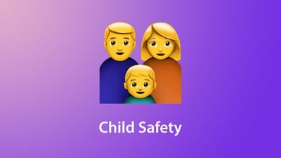 Child Safety Feature Purple