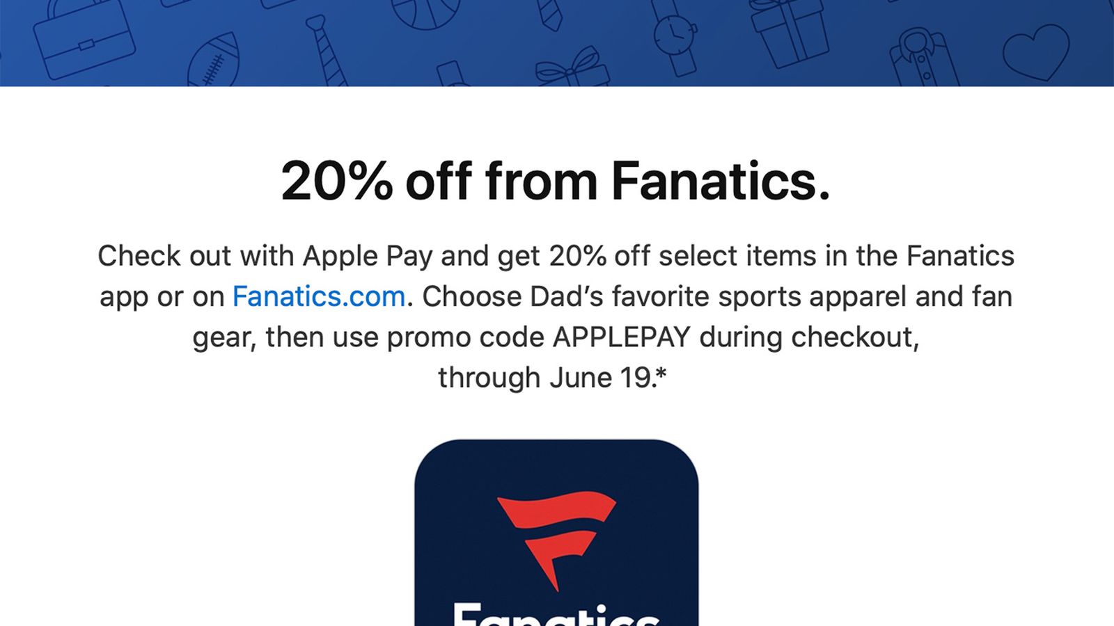 Fanatics: Gear for Sports Fans on the App Store