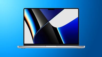 MacBook Pro 14 inch blue