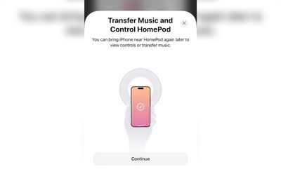 iOS 16 HomePod Transfer 3