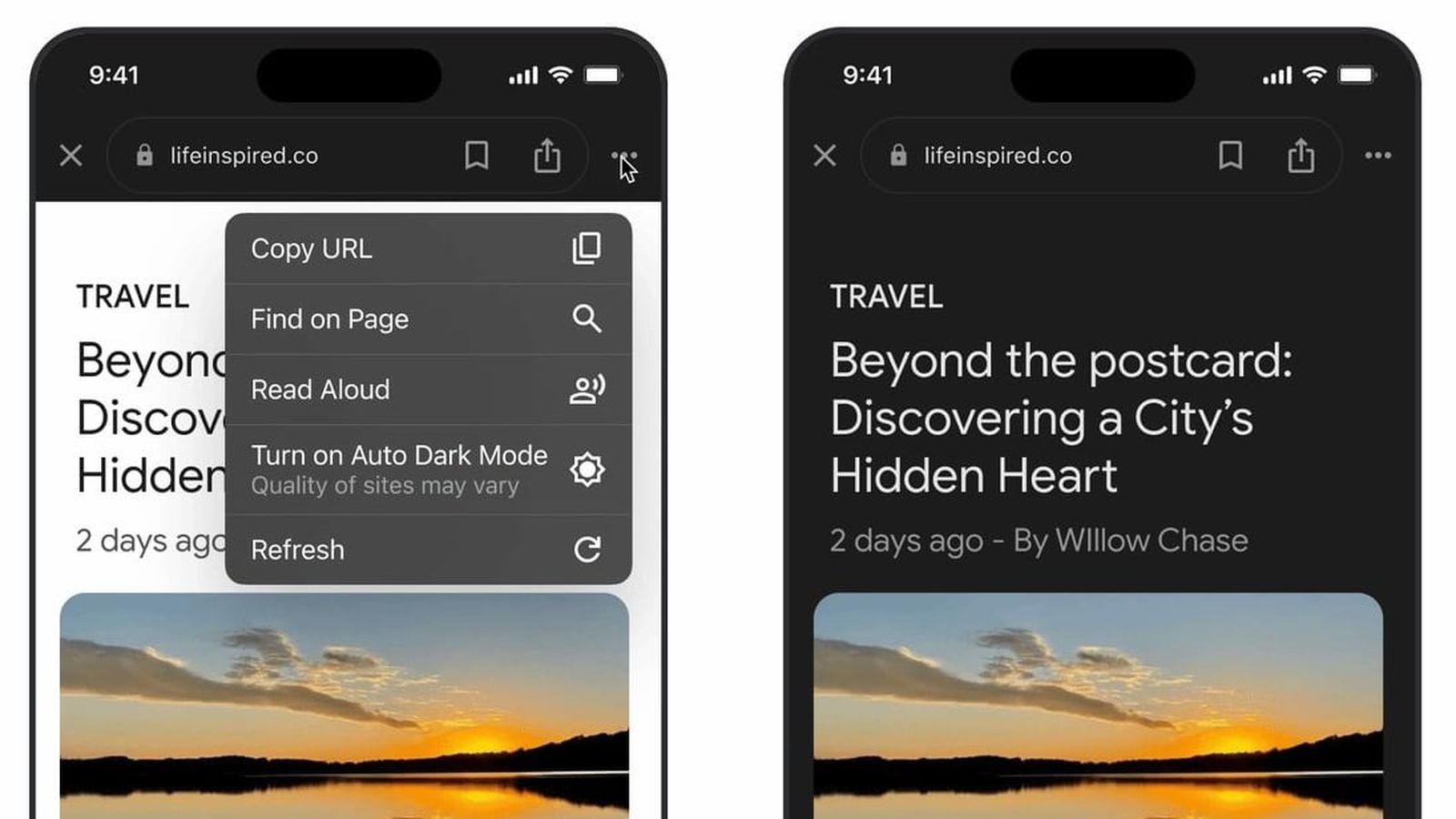 Google Search App for iOS Now Supports Auto Dark Mode