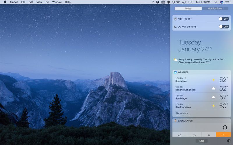 How to get night shift on older mac