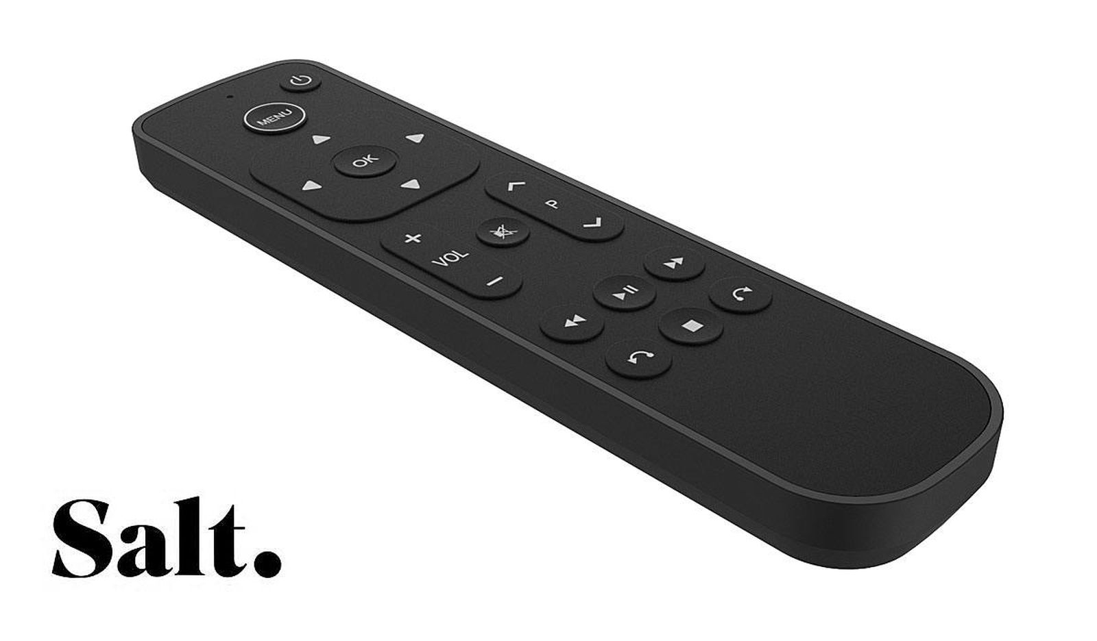 ekskrementer praktiseret Arbejdsløs Swiss Fiber TV Service 'Salt' Launches Alternative Apple TV 4K Remote  Control for Frustrated Customers - MacRumors