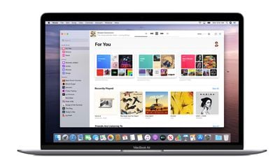 macos catalina apple music