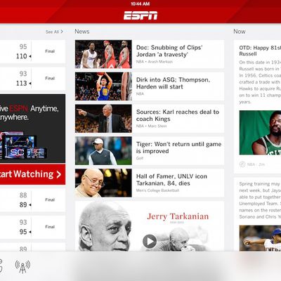 ESPN iPad