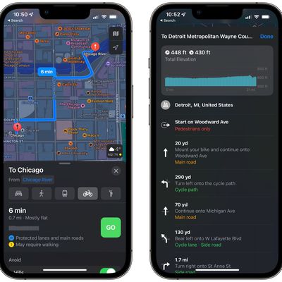 cycling directions maps midwest