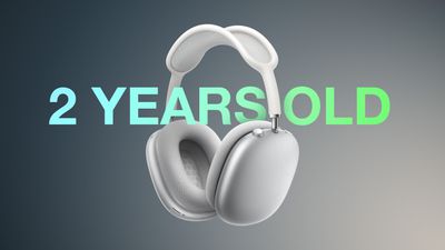 AirPods Max feature 2 years old