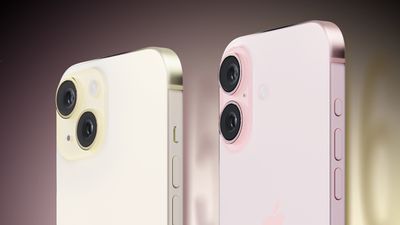 iPhone 15 vs 16 are galben și roz