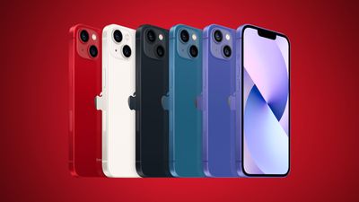 Características de la alineación del iPhone 14 Rojo