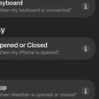 duo opened closed automation