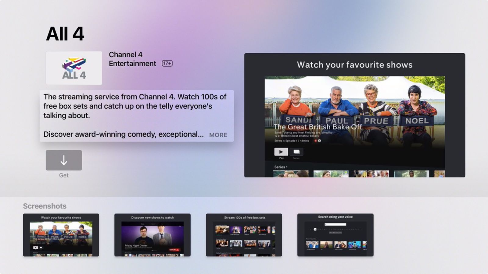 British Broadcaster Channel 4 Releases All 4 On Demand App For Apple British Broadcaster Channel 4 Releases All 4 On Demand App For Apple