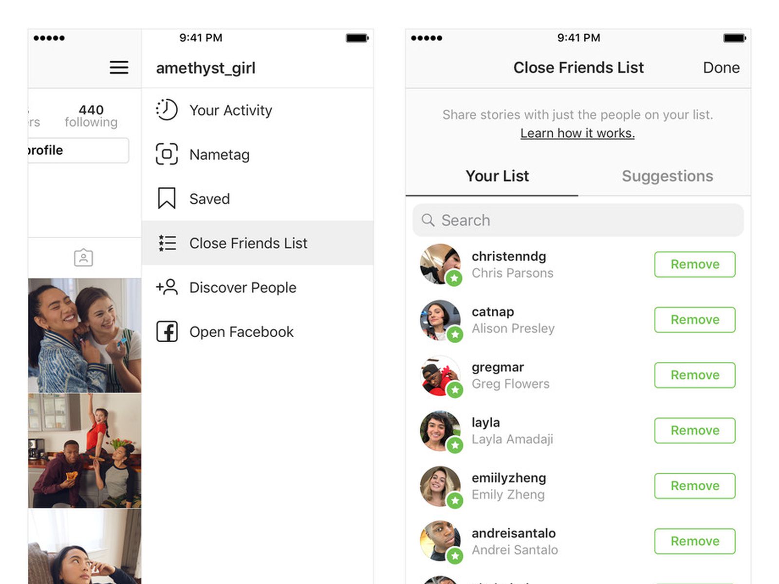 How to see others close friends list on clearance instagram