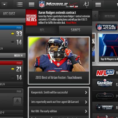 nfl mobile screenshots