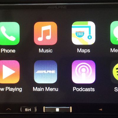 alpine carplay home