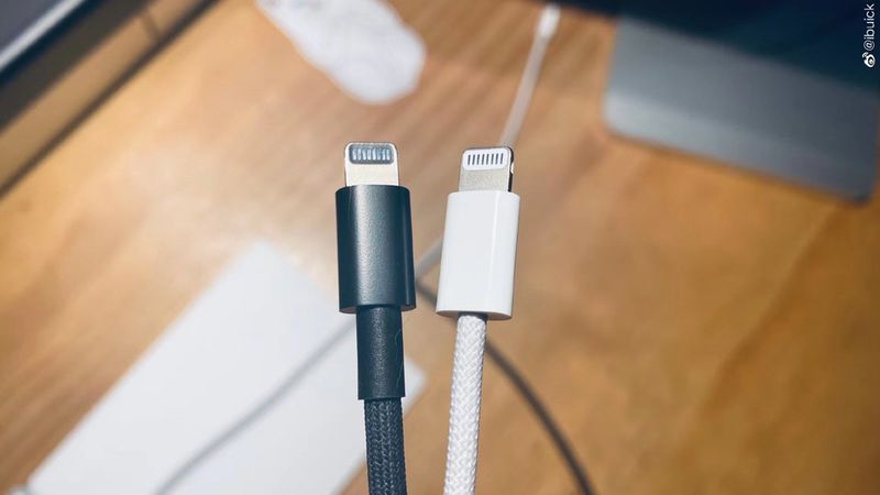 New Images of Rumored 'iPhone 12' Braided Lightning to USB-C Cable ...