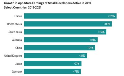 app store earnings small developers