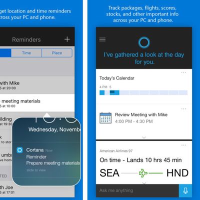 cortana for iOS