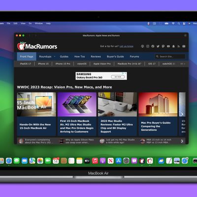 macos sonoma web app MacRumors