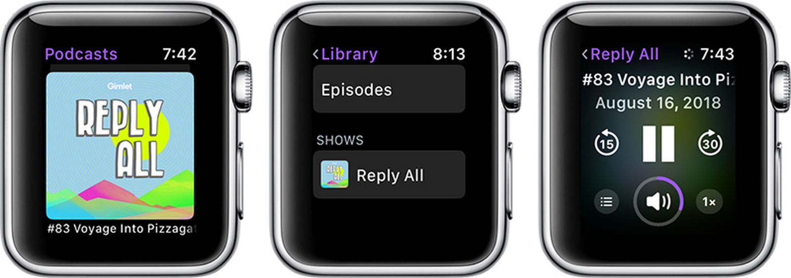 How To Use The Podcasts App In Watchos 5 Macrumors