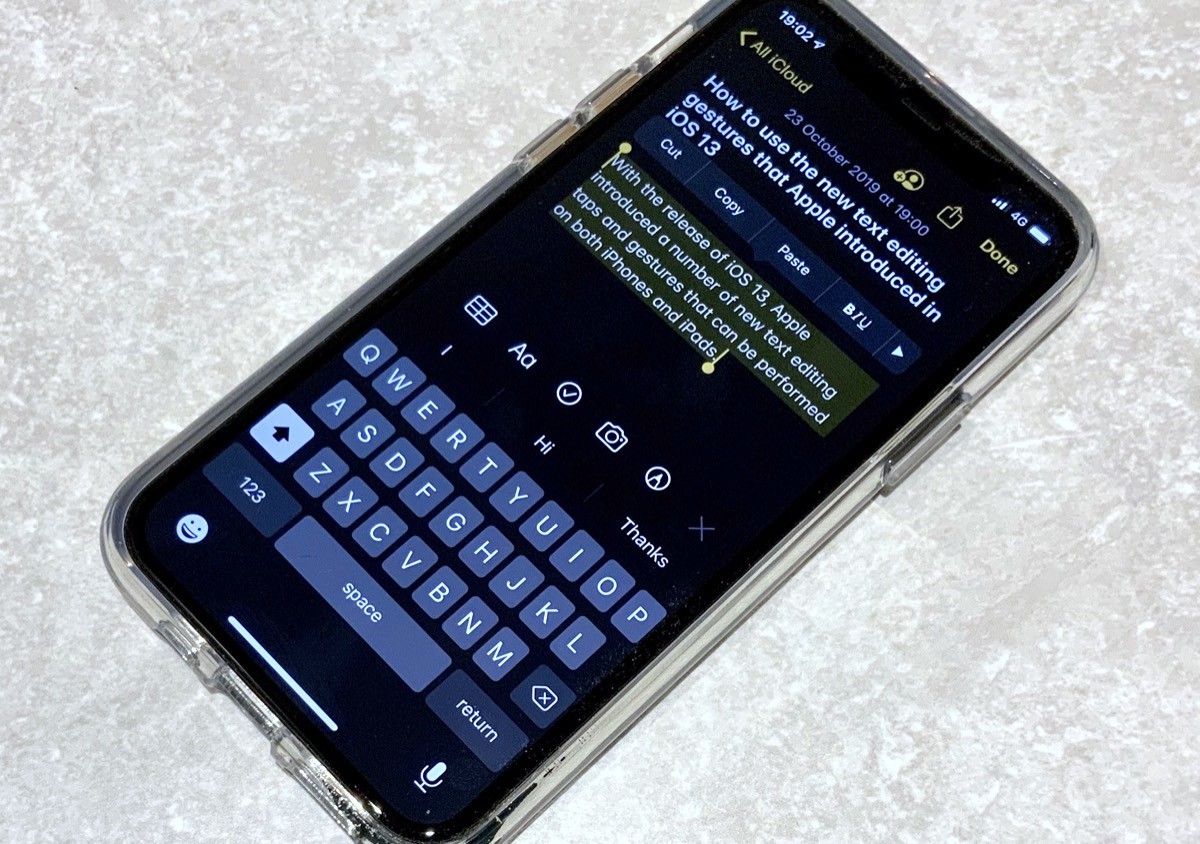 How to Use iOS 13's Text Editing Gestures on iPhone and iPad - MacRumors