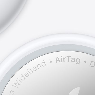 AirTag Close Up