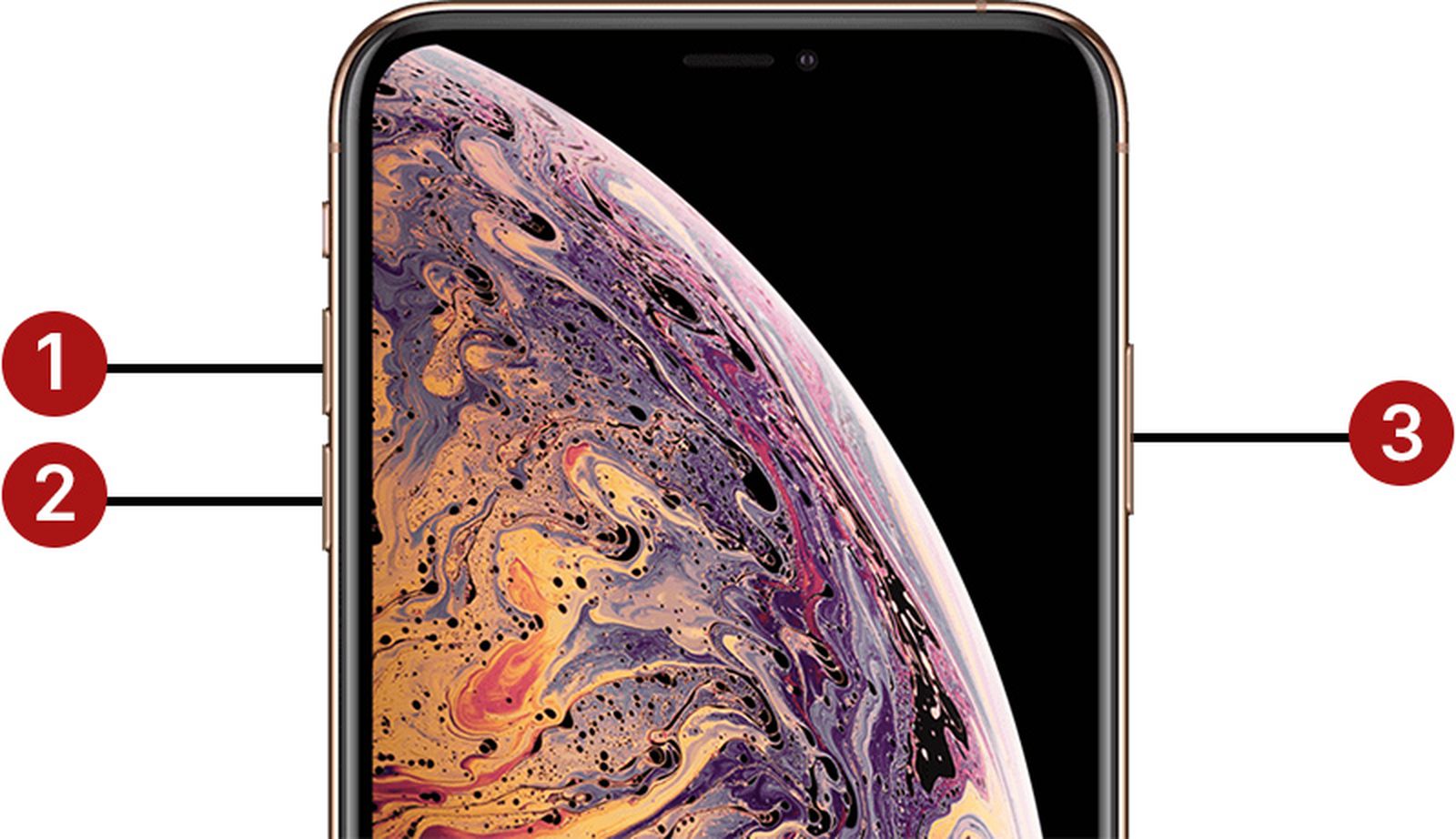 Iphone xs нет изображения