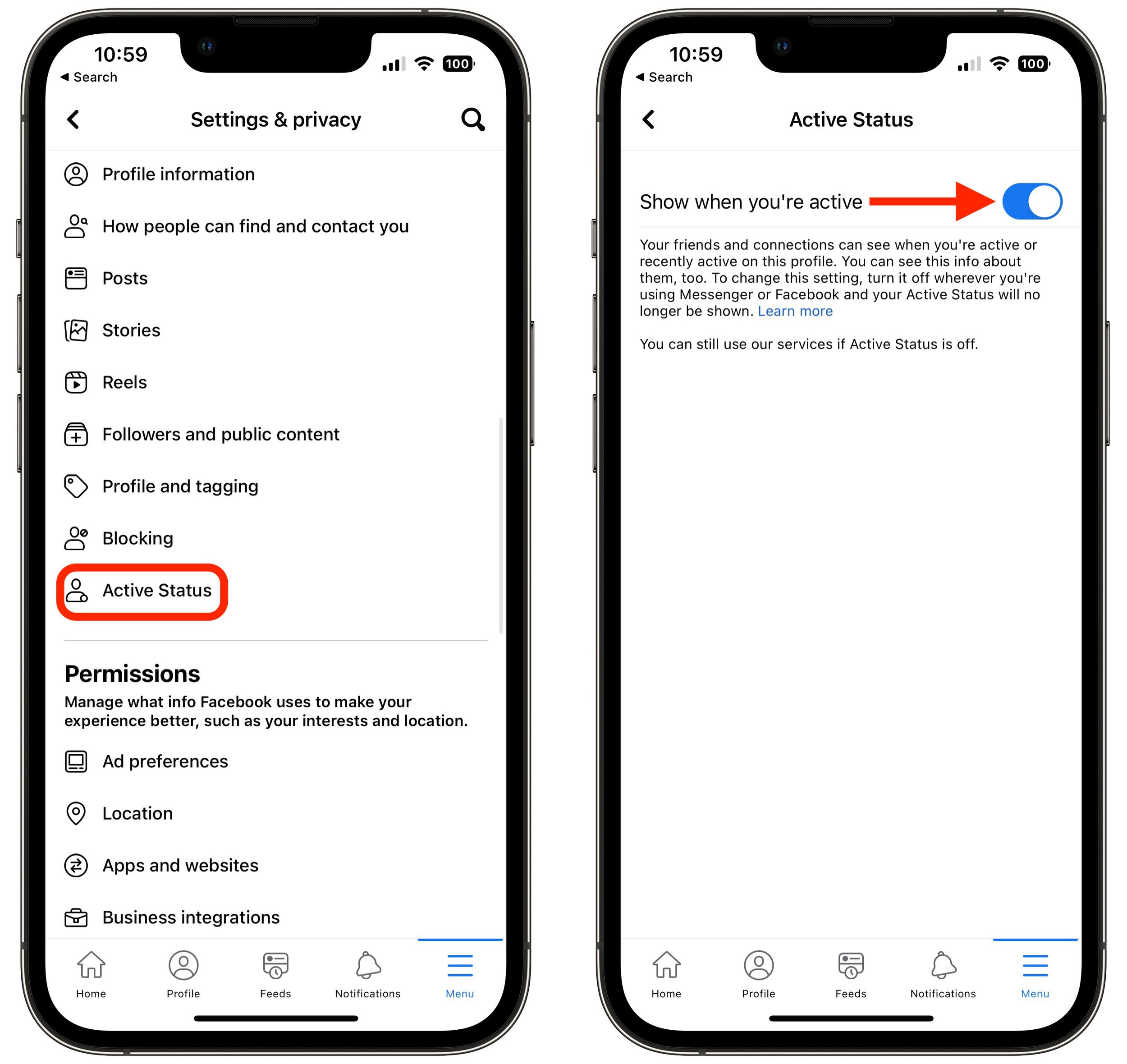 How to Disable Your Active Status on Facebook and Facebook Messenger