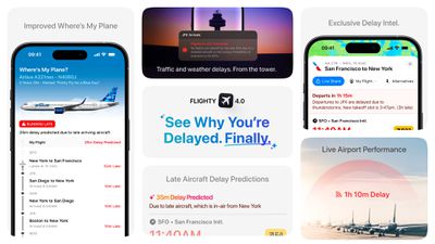Flighty اکنون قادر به ارائه هشدارهای اولیه در مورد تاخیر در پرواز است