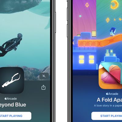 apple arcade beyond blue a fold apart