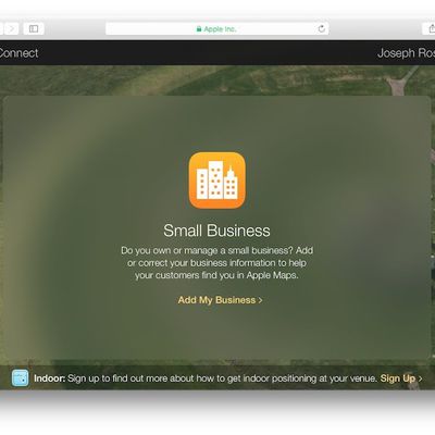Apple Maps Connect Indoor