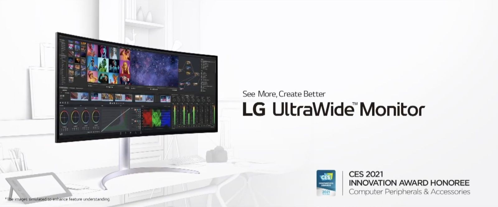 CES 2021: LG Unveils First OLED UltraFine Monitor and 39.7