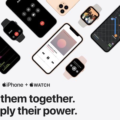 apple watch iphone minisite