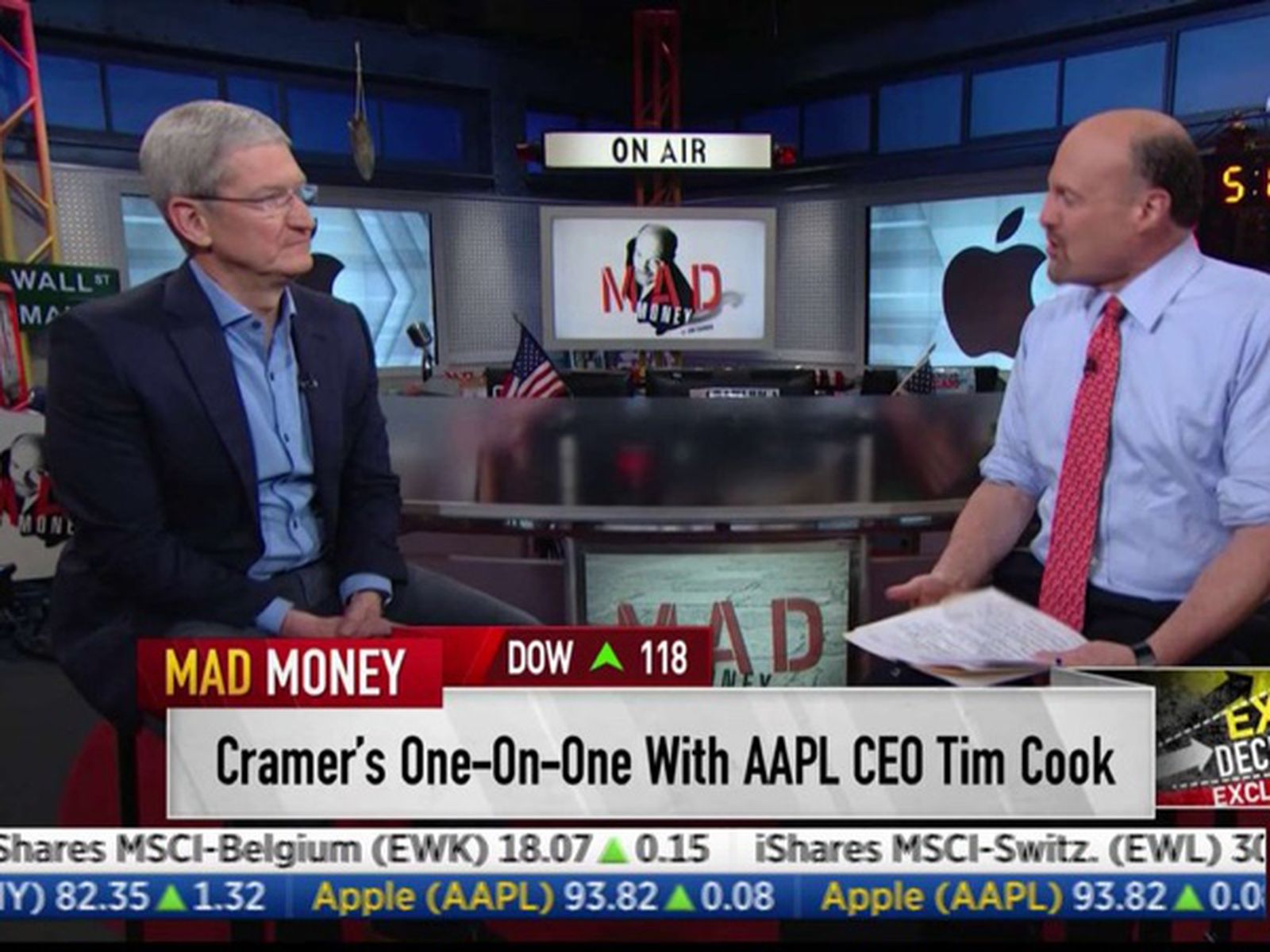 Apple CEO Tim Cook Teases 'Great Innovation' in Product Pipeline on CNBC's Mad Money - MacRumors Apple CEO Tim Cook Teases 'Great Innovation' in Product Pipeline on CNBC's Mad Money - MacRumors