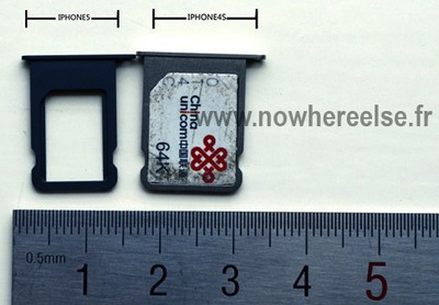 Claimed Sim Tray For Next Generation Iphone Points To Nano Sim Standard Macrumors