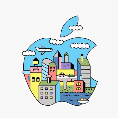 apple event logo city