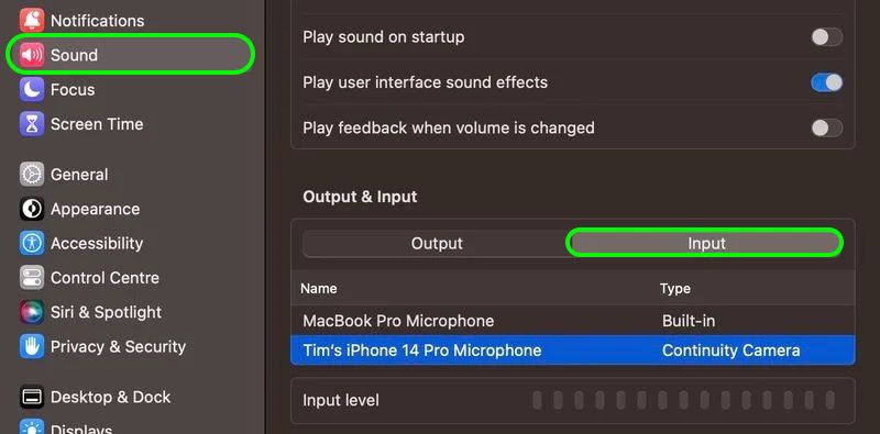 mac internal microphone not listed mac internal microphone not listed