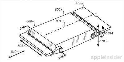 band actuator Apple Watch patent