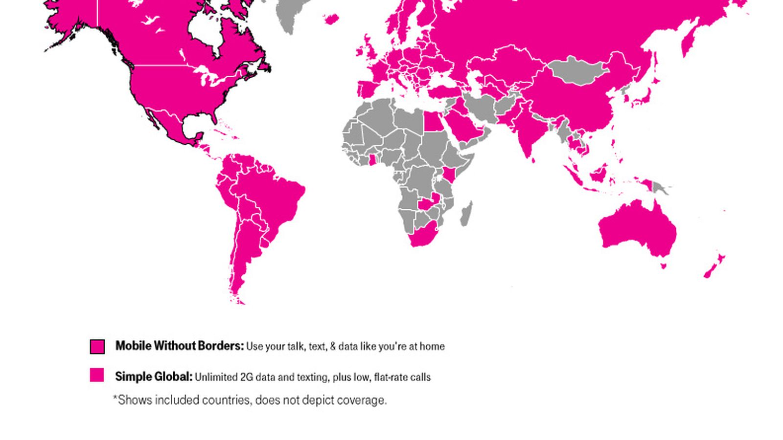 T-Mobile Expands Simple Global Coverage to All of and South MacRumors